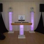 2 moving head lights